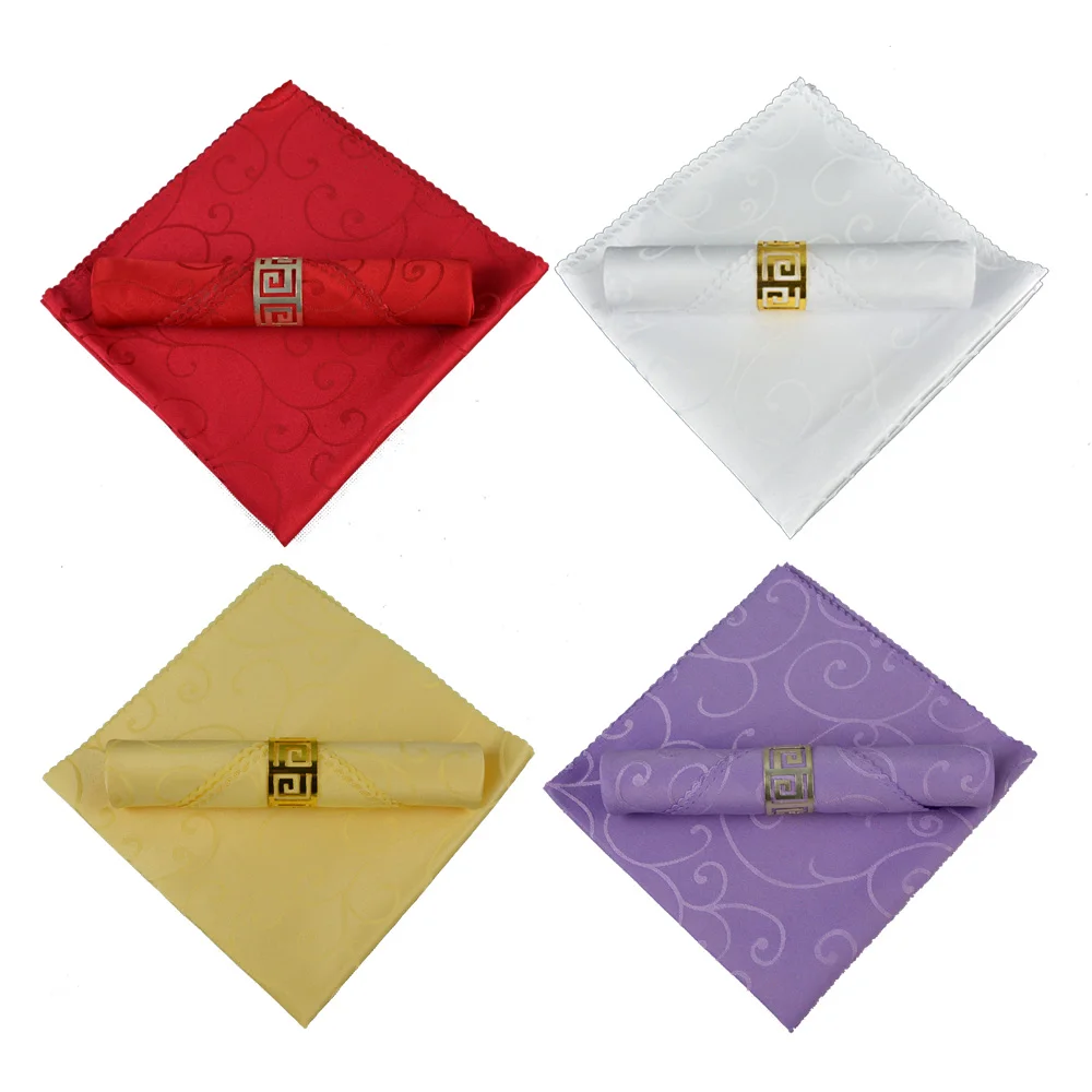 100pcs/lot Wedding Party Decoration 48x48cm Table Napkin Polyester Restaurant Washable Serviette Hotel Banquet Folding Cloth
100pcs/lot Wedding Party Decoration 48x48cm Table Napkin Polyester Restaurant Washable Serviette Hotel Banquet Folding Cloth