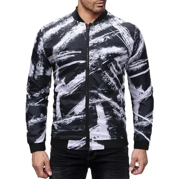 Men's Jacket 2018 New Arrival Spring Autumn Casual Bomber Stand Jacket Coat Men Fashion Pockets Black Floral Jackets Slim Fit
Men's Jacket 2018 New Arrival Spring Autumn Casual Bomber Stand Jacket Coat Men Fashion Pockets Black Floral Jackets Slim Fit