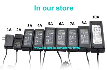 10pcs With IC Chip AC DC 12V 1A 2A 3A 4A 5A 6A 7A 8 10A Power Supply Adapter 12V 12W 24W 36W 60W 96W 120W For LED Strip Light
10pcs With IC Chip AC DC 12V 1A 2A 3A 4A 5A 6A 7A 8 10A Power Supply Adapter 12V 12W 24W 36W 60W 96W 120W For LED Strip Light