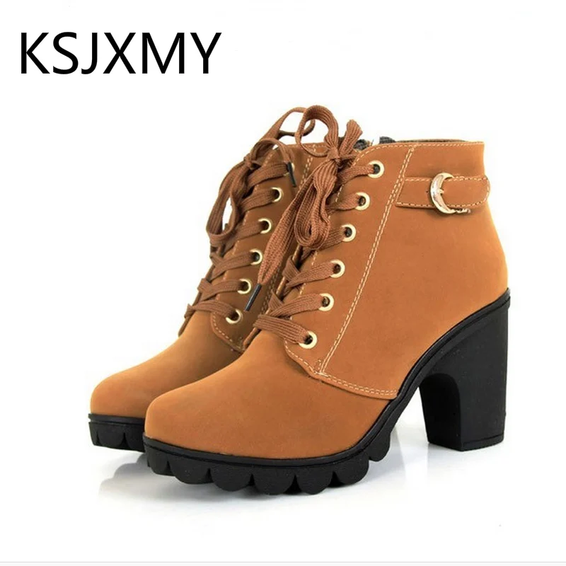 2017 New Women Boots High Quality Solid Lace-up European Ladies shoes PU Leather Fashion Boots
2017 New Women Boots High Quality Solid Lace-up European Ladies shoes PU Leather Fashion Boots