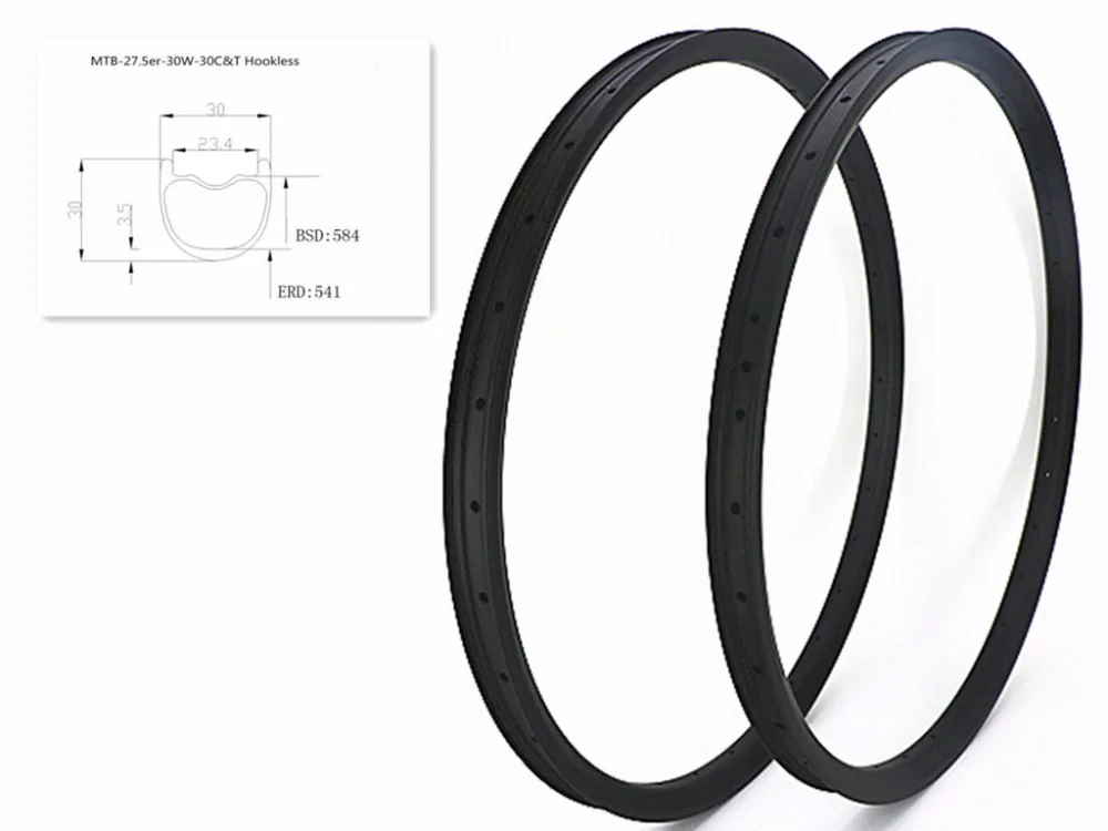 Graphene 27.5er Mountain bicycle clincher MTB Bike wheel XC 30X30mm carbon mtb rims tubeless clincher 28H 32H 360g ERD 541mm
Graphene 27.5er Mountain bicycle clincher MTB Bike wheel XC 30X30mm carbon mtb rims tubeless clincher 28H 32H 360g ERD 541mm