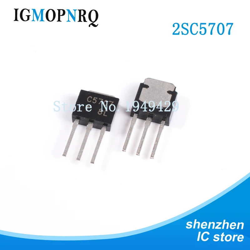 20PCS 2SC5707 TO-251 C5707 TO251 Bipolar junction transistor (BJT) BIP NPN 8A 50V New Original
20PCS 2SC5707 TO-251 C5707 TO251 Bipolar junction transistor (BJT) BIP NPN 8A 50V New Original