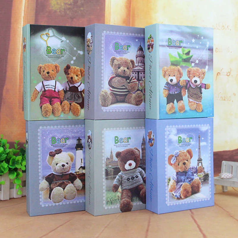 100 Sheets Bear Gift Photo Album Scrapbook Interleaf Type Classical 6 Inch Family Paper Cartoon Photo Album Free Shipping
100 Sheets Bear Gift Photo Album Scrapbook Interleaf Type Classical 6 Inch Family Paper Cartoon Photo Album Free Shipping