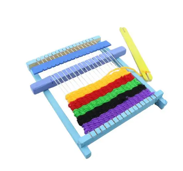 Handmade Wooden Craft Loop Weave Loom Toy Model Accessories for Children Science Technology Small Production Making
Handmade Wooden Craft Loop Weave Loom Toy Model Accessories for Children Science Technology Small Production Making