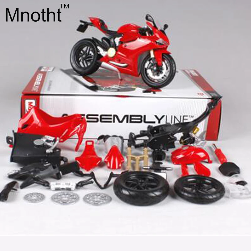 1:12 DCT 1199 Red Assembly Line DIY Diecast Motorcycle Model Mini Motorcycle Vehicle Toys Gift for Kids Birthday and Collection
1:12 DCT 1199 Red Assembly Line DIY Diecast Motorcycle Model Mini Motorcycle Vehicle Toys Gift for Kids Birthday and Collection