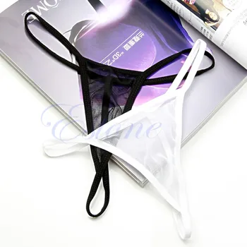 Women Sexy Transparent Thongs G-String Sheer V-String Lingerie Panties Underwear new Drop ship
Women Sexy Transparent Thongs G-String Sheer V-String Lingerie Panties Underwear new Drop ship