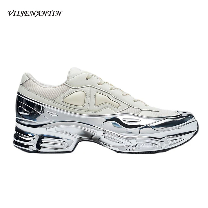 VIISENANTIN Leather Mesh Silvr Mirror Thick Bottom Sneakers Retro Old Shoes Sports Shoes Casual Dirty Made Fashion Shoe Women
VIISENANTIN Leather Mesh Silvr Mirror Thick Bottom Sneakers Retro Old Shoes Sports Shoes Casual Dirty Made Fashion Shoe Women