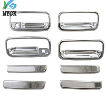 chrome door handle insert For Toyota Land cruiser Prado fj90 SUV ABS Car Styling accessories side door handle bowl 8PCS 
chrome door handle insert For Toyota Land cruiser Prado fj90 SUV ABS Car Styling accessories side door handle bowl 8PCS