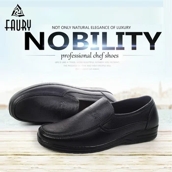 Male Chef Labor Insurance Work Shoes Rain Boots Men Non-slip Waterproof Oil-proof Kitchen Imitation Leather Rubber Sushi Shop
Male Chef Labor Insurance Work Shoes Rain Boots Men Non-slip Waterproof Oil-proof Kitchen Imitation Leather Rubber Sushi Shop