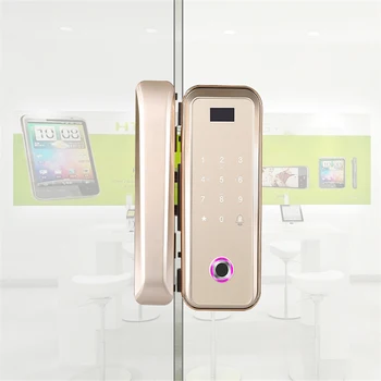 Glass Door Lock Office Keyless Electric Fingerprint Lock With Touch Keypad Smart Card Remote Control Key Home Smart Door Lock
Glass Door Lock Office Keyless Electric Fingerprint Lock With Touch Keypad Smart Card Remote Control Key Home Smart Door Lock