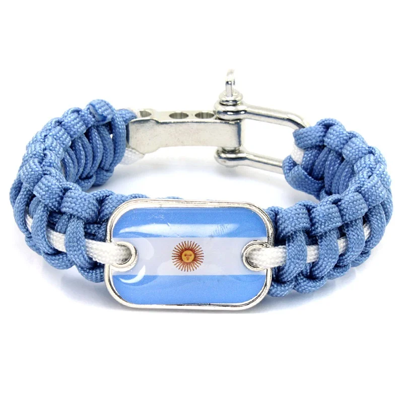 2018 Football Ball World Soccer Cup Football Championship Manual Woven Umbrella Rope Bracelets Flags For World Soccer Cup Fans
2018 Football Ball World Soccer Cup Football Championship Manual Woven Umbrella Rope Bracelets Flags For World Soccer Cup Fans