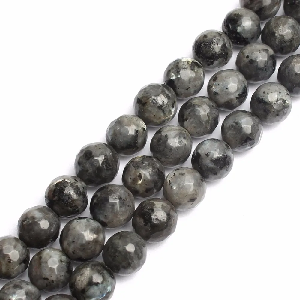 Natural Stone Faceted Labradorite Larvikite Round beads For Jewelry Making Bracelet ,Necklace 15.5" Pick Size 4 6 8 10 12mm
Natural Stone Faceted Labradorite Larvikite Round beads For Jewelry Making Bracelet ,Necklace 15.5" Pick Size 4 6 8 10 12mm