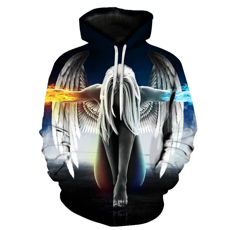 New angel Hoodies Men 3d Sweatshirt Hooded Anime Pullover Quality Brand Hoodies Harajuku Printed Fashion Tracksuit Boy Jackets
New angel Hoodies Men 3d Sweatshirt Hooded Anime Pullover Quality Brand Hoodies Harajuku Printed Fashion Tracksuit Boy Jackets