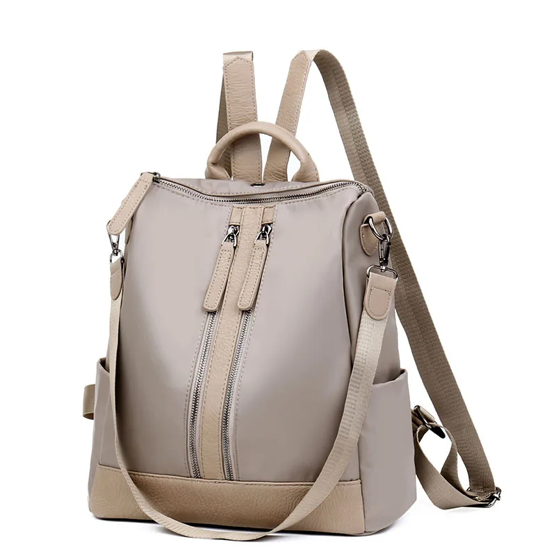 Soft Nylon Waterproof Backpack Women Vintage College Girls Student School Bags Mochila Casual Travel Female Rucksack Backpack
Soft Nylon Waterproof Backpack Women Vintage College Girls Student School Bags Mochila Casual Travel Female Rucksack Backpack