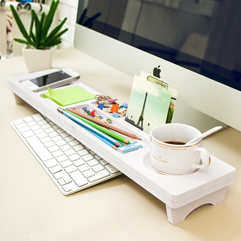 Computer Desktop Storage Rack Keyboard Rack Finishing Storage Rack Stationery Organizer Sundries Storage Shelf PVC Board
Computer Desktop Storage Rack Keyboard Rack Finishing Storage Rack Stationery Organizer Sundries Storage Shelf PVC Board