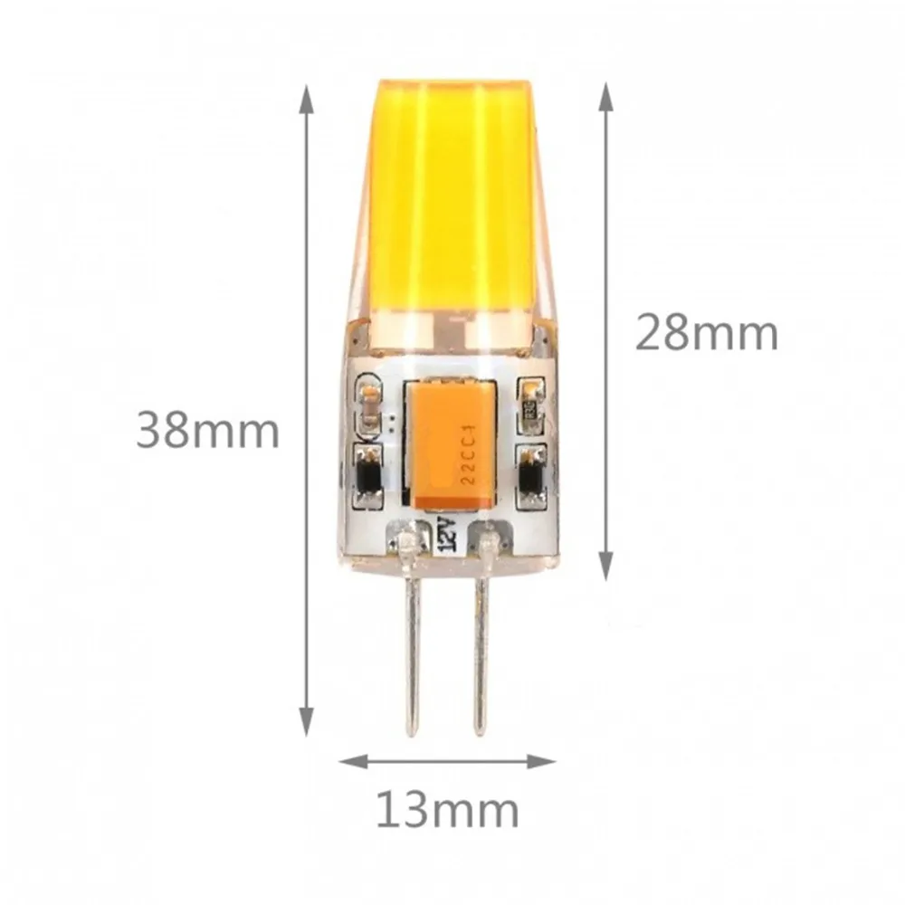 5PCS G4 LED Lamp 4W COB LED Bulb AC DC 12V Mini Lampada LED G4 COB Light 360 Beam Angle Lights Replace 20W halogen lamp
5PCS G4 LED Lamp 4W COB LED Bulb AC DC 12V Mini Lampada LED G4 COB Light 360 Beam Angle Lights Replace 20W halogen lamp