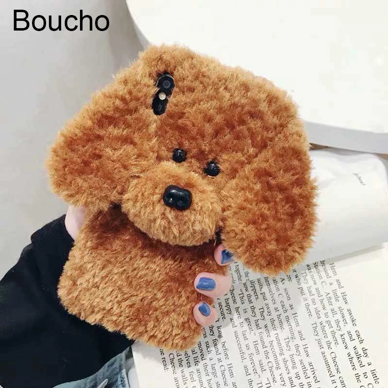New Winter Teddy Dog Fluffy Phone Case for iPhone 11 Pro XS Max XR Rabbit Fur Warm Cover for iPhone 8 8plus 7 7plus 6/6s Plus X
New Winter Teddy Dog Fluffy Phone Case for iPhone 11 Pro XS Max XR Rabbit Fur Warm Cover for iPhone 8 8plus 7 7plus 6/6s Plus X