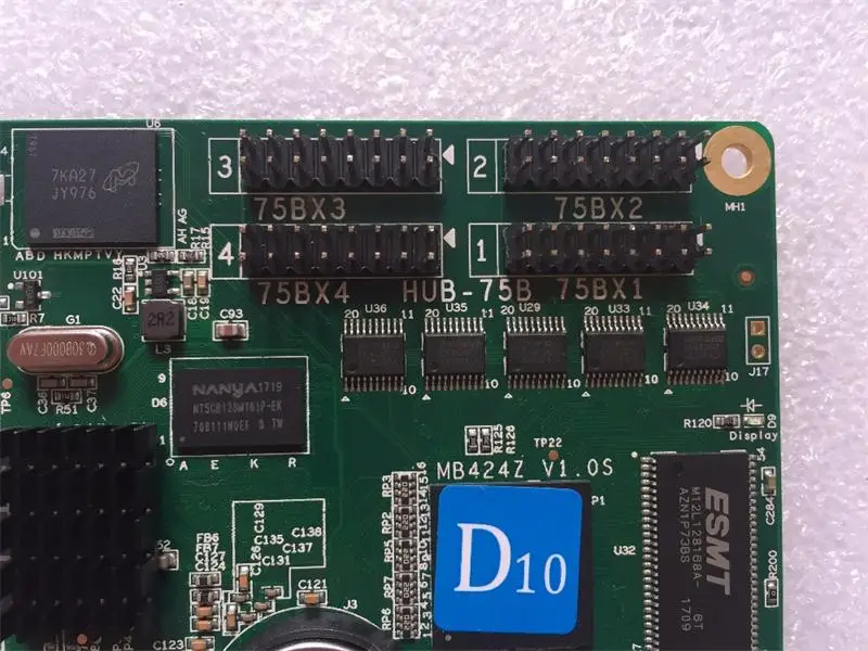 4g Memory byte on board u+disk&lan/wifi,3g,4g(need buy module) not Audio HD-D10 384*64dots 4*hub75b asynchronous control card
4g Memory byte on board u+disk&lan/wifi,3g,4g(need buy module) not Audio HD-D10 384*64dots 4*hub75b asynchronous control card