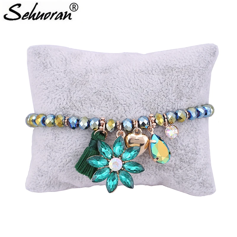 Sehuora Bracelets For Women Bracelets & Bangles Crystal Beads Jewelry Flower Bijoux Elastic Pulseira Feminina Pulseras Mujer
Sehuora Bracelets For Women Bracelets & Bangles Crystal Beads Jewelry Flower Bijoux Elastic Pulseira Feminina Pulseras Mujer