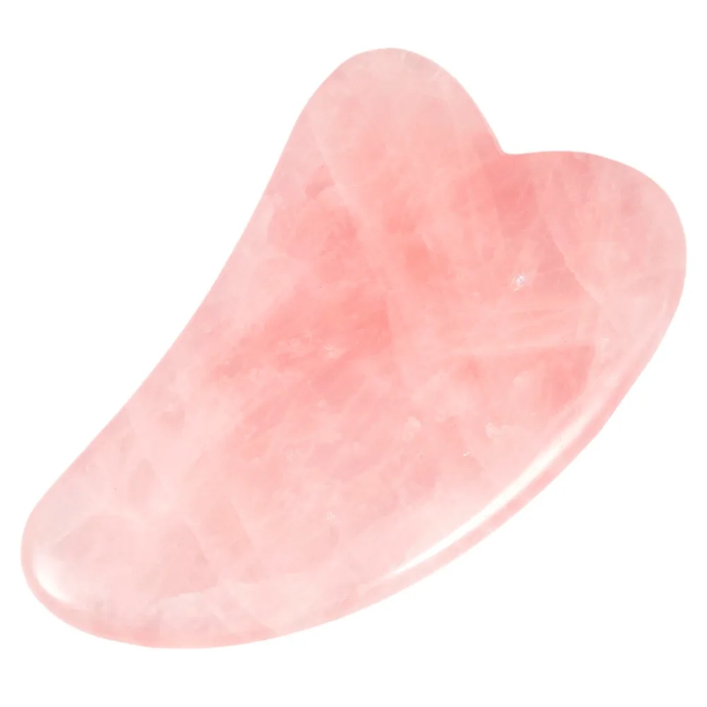 TUMBEELLUWA Pink Quartz Gua Sha Scraping Massage Tool, Natural Crystal Guasha Board Facial Massage Tool for SPA Acupuncture
TUMBEELLUWA Pink Quartz Gua Sha Scraping Massage Tool, Natural Crystal Guasha Board Facial Massage Tool for SPA Acupuncture