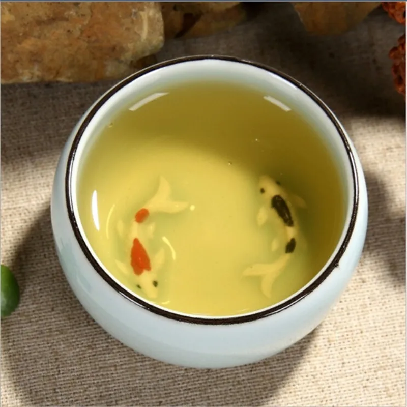 Китайский селадон фарфоровые чайные чашки Керамические кунг фу посуда для