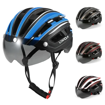 Lixada Cycling Helmet For Man with Back Light Detachable Magnetic Visor UV Protective Bicycle Helmet for Men MTB Helmet for Bike
Lixada Cycling Helmet For Man with Back Light Detachable Magnetic Visor UV Protective Bicycle Helmet for Men MTB Helmet for Bike