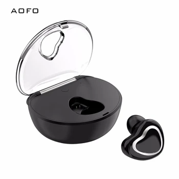 AOFO Single Earphone,True Wireless BT Sport earphone Waterproof With Mic,HD Stereo Noise Reduction Earbuds With Charge
AOFO Single Earphone,True Wireless BT Sport earphone Waterproof With Mic,HD Stereo Noise Reduction Earbuds With Charge