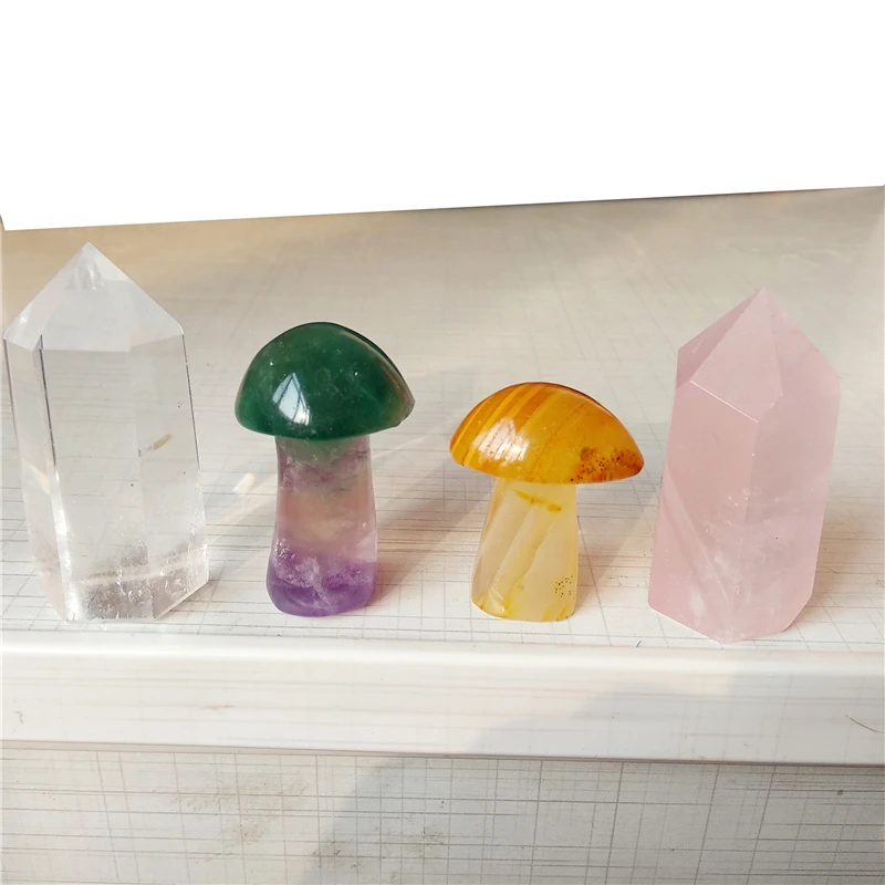 natural crystals stone carnelian fluorite mushroom and clear quartz rose crystal tower point meditation chakra reiki healing
natural crystals stone carnelian fluorite mushroom and clear quartz rose crystal tower point meditation chakra reiki healing