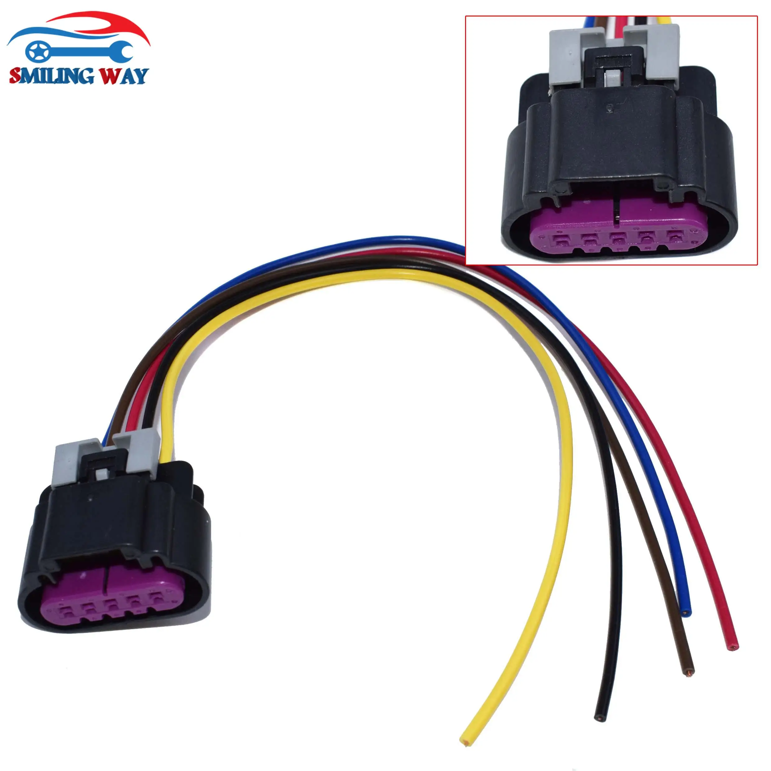 LS3 LS7 5 Pins MAF Mass Air Flow Sensor Wiring Harness Connector Pigtail Cable Plug For Chevrolet Cadillac Saturn Pontiac Suzuki
LS3 LS7 5 Pins MAF Mass Air Flow Sensor Wiring Harness Connector Pigtail Cable Plug For Chevrolet Cadillac Saturn Pontiac Suzuki