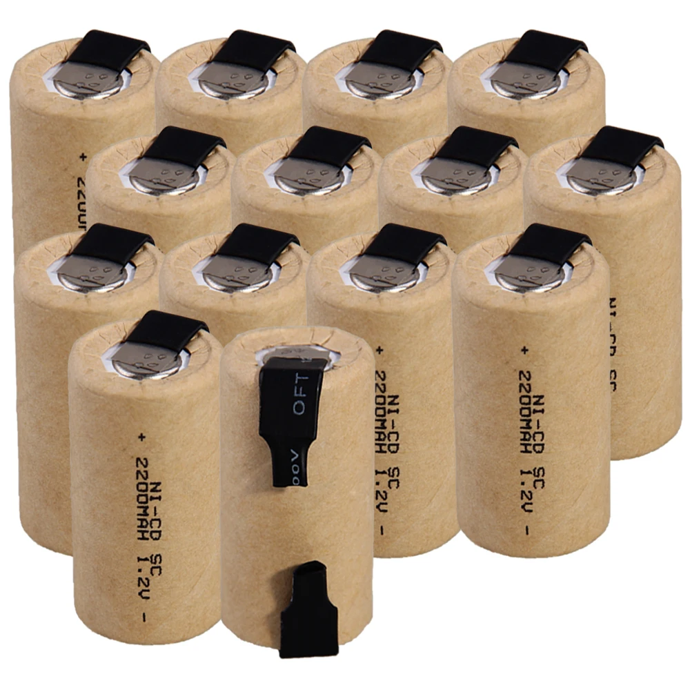 Lowest price 14 piece SC battery 1.2v batteries rechargeable 2200mAh nicd battery for power tools akkumulator
Lowest price 14 piece SC battery 1.2v batteries rechargeable 2200mAh nicd battery for power tools akkumulator