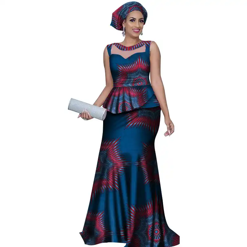 Traditional African Clothing 2019 Dashiki 2 Pieces Skirts
