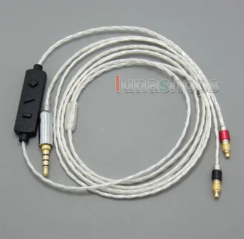 LN004903 Silver Plated + 5N OCC 6 Wire Mic Remote Headphone Cable For Shure srh1440 srh1840 SRH1540
LN004903 Silver Plated + 5N OCC 6 Wire Mic Remote Headphone Cable For Shure srh1440 srh1840 SRH1540