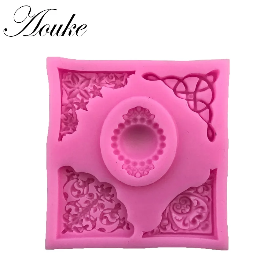 Aouke European lace decoration Shape Silicone Cake Molds, Chocolate,Candy,Jelly, Soap Molds B017
Aouke European lace decoration Shape Silicone Cake Molds, Chocolate,Candy,Jelly, Soap Molds B017