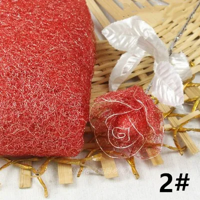 1pcs Making Flower Stocking Gold/Silver Silk Flower Accessories Decor DIY Nylon Flower Material Artificial Flower For Wedding
1pcs Making Flower Stocking Gold/Silver Silk Flower Accessories Decor DIY Nylon Flower Material Artificial Flower For Wedding