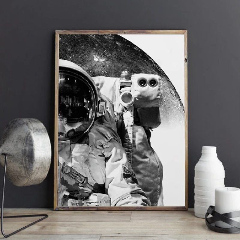 Space Poster Canvas Prints Living Room Decor