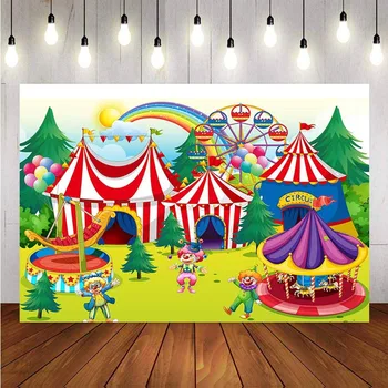 NeoBack Vinyl photography Backdrops Amusement Ferris Wheel Circus Tent Childre Birthday Decor Photocall Backdrop Photo Studio
NeoBack Vinyl photography Backdrops Amusement Ferris Wheel Circus Tent Childre Birthday Decor Photocall Backdrop Photo Studio