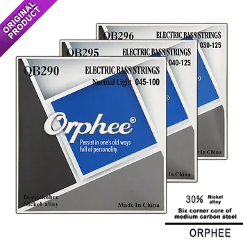 Orphee Electric bass strings Q290/QB295/QB296 Deep timbre 30% Nickel alloy 4 sets/lot 4/5/6 Strings for Choose
Orphee Electric bass strings Q290/QB295/QB296 Deep timbre 30% Nickel alloy 4 sets/lot 4/5/6 Strings for Choose