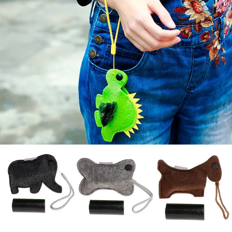 Waste Bag Dispenser Pet Dog Puppy Poop Bags Storage Portable Outdoor Garbage Carrier Cartoon Cachorro Carriers Pet Trash Bag
Waste Bag Dispenser Pet Dog Puppy Poop Bags Storage Portable Outdoor Garbage Carrier Cartoon Cachorro Carriers Pet Trash Bag