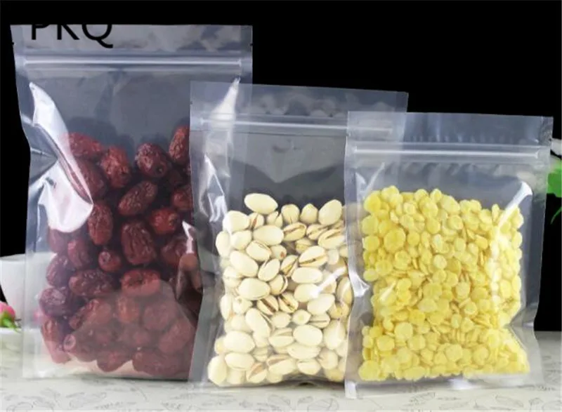 10 шт. 10*15 см Домашний Органайзер и замок на молнии прозрачная сумка Ziplock Reclosable