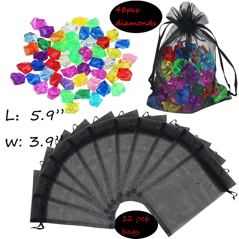 Birthday Gift Bags For Kids Yarn Black Transparent Gift Bags Candy Packaging Children Jewels Crystal Diamonds Toy Plastic Stones
Birthday Gift Bags For Kids Yarn Black Transparent Gift Bags Candy Packaging Children Jewels Crystal Diamonds Toy Plastic Stones