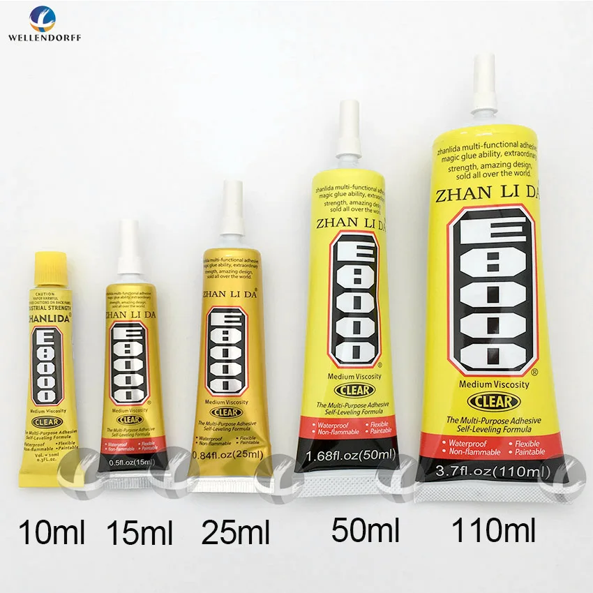 10ml 15ml 25ml 50ml 110ml E8000 Muti Purpose Adhesive Self Leveling Formula Epoxy Resin Glue For Mobile Screen frame LCD Repair
10ml 15ml 25ml 50ml 110ml E8000 Muti Purpose Adhesive Self Leveling Formula Epoxy Resin Glue For Mobile Screen frame LCD Repair