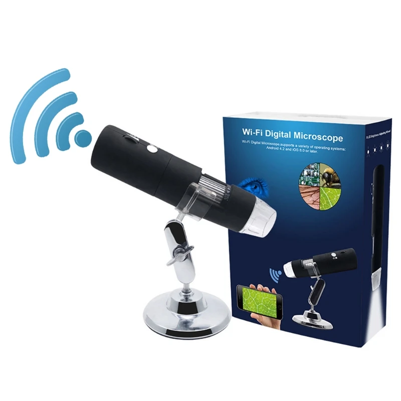 1080P WIFI Digital 1000x Microscope Magnifier Camera for Android ios iPhone iPad
1080P WIFI Digital 1000x Microscope Magnifier Camera for Android ios iPhone iPad
