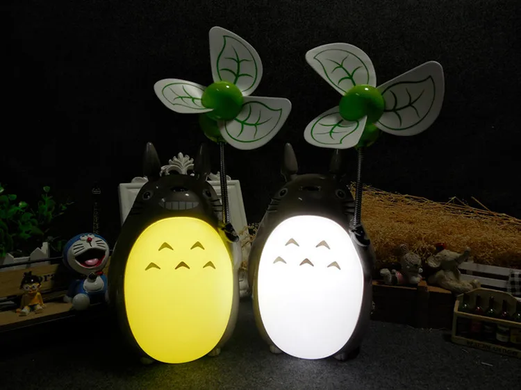 2018 New Novelty USB Charging Totoro Fan Lamp Led Night Light ReadingTable Desk Lamps For Kids Gift Home Decor
2018 New Novelty USB Charging Totoro Fan Lamp Led Night Light ReadingTable Desk Lamps For Kids Gift Home Decor
