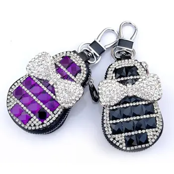 Universal Fashion Diamond Car Keychain Bag For Women & Girls Sweet Bowknot Leather Car Key Ring with Crystal Best Birthday Gift
Universal Fashion Diamond Car Keychain Bag For Women & Girls Sweet Bowknot Leather Car Key Ring with Crystal Best Birthday Gift