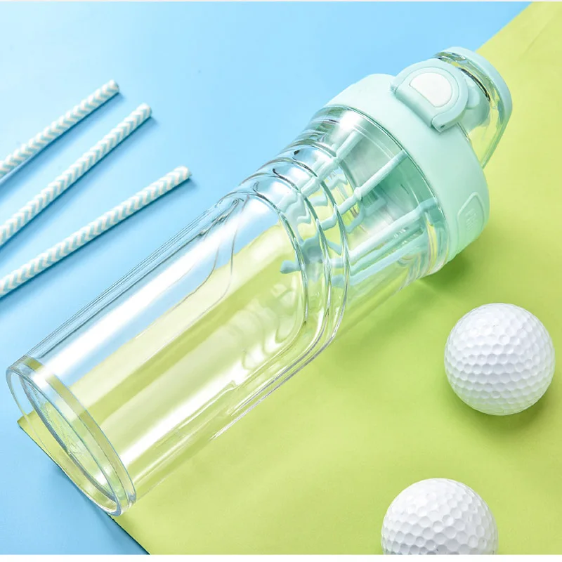 560ml Bounce cover Shaker water bottle Leak proof Sports Kettle Tritan Material 4 Colors
560ml Bounce cover Shaker water bottle Leak proof Sports Kettle Tritan Material 4 Colors