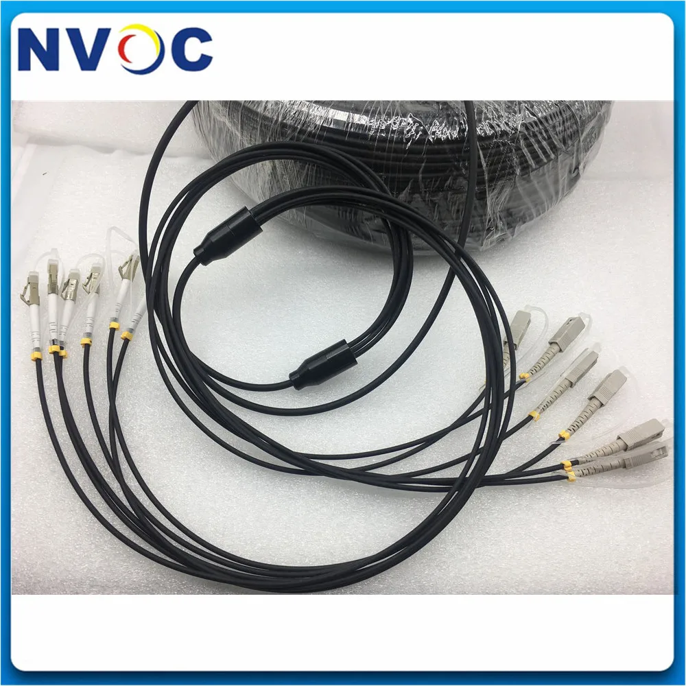 50/100/150/200/250M 4/6/8/12Core MM LC/SC/FC/ST 4/6/8/12Fibers OM1 OM2 50/125 62.5/125 MM Armored Fiber Optic Patch Cord Cable
50/100/150/200/250M 4/6/8/12Core MM LC/SC/FC/ST 4/6/8/12Fibers OM1 OM2 50/125 62.5/125 MM Armored Fiber Optic Patch Cord Cable