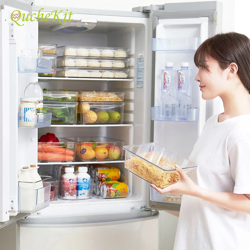 Kitchen Transparent PP Food Storage Box Grains Beans Fruit Vegetable Stackable Box Refrigerator Storage Rack Shelf Holder Drawer
Kitchen Transparent PP Food Storage Box Grains Beans Fruit Vegetable Stackable Box Refrigerator Storage Rack Shelf Holder Drawer