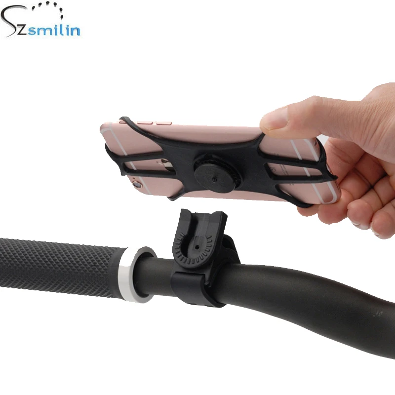 Detachable 360 Rotation Silicone Bike Phone Mount Universal Scooter Bicycle Motorcycle Handlebar Holder for 4-6.5inch Smartphone
Detachable 360 Rotation Silicone Bike Phone Mount Universal Scooter Bicycle Motorcycle Handlebar Holder for 4-6.5inch Smartphone