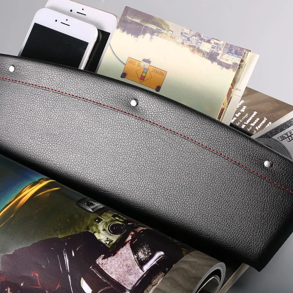 PU Leather Car Seat Interval Storage Box Bag Holder Organizer Caddy Catcher Store All Drop Items Between Car Seat And Console
PU Leather Car Seat Interval Storage Box Bag Holder Organizer Caddy Catcher Store All Drop Items Between Car Seat And Console