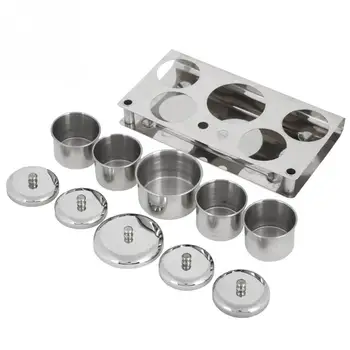 Stainless Steel Nail Art Mini Powder & Liquid Set Cans Storage Box Compact Manicure Tools UV Disinfection Sterilizer Box
Stainless Steel Nail Art Mini Powder & Liquid Set Cans Storage Box Compact Manicure Tools UV Disinfection Sterilizer Box